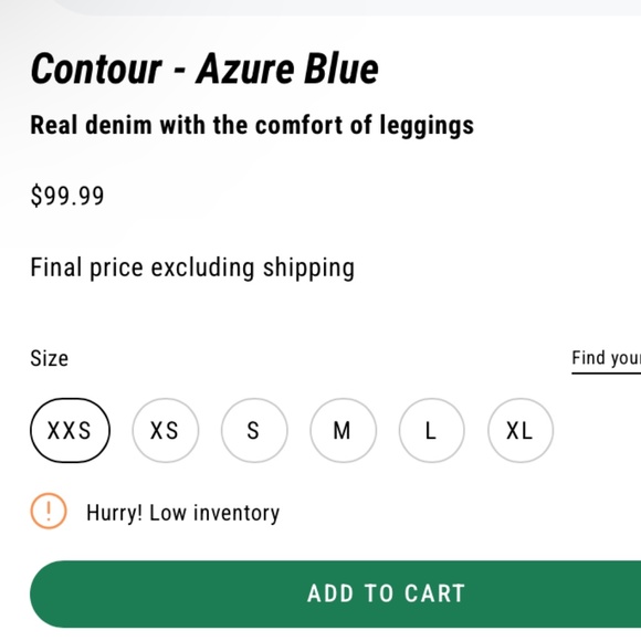 Contour - Azure Blue FITJEANS - Picture 4 of 10